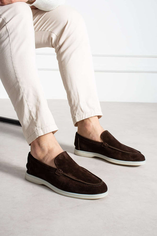 Summer Walk Süet Loafer Ayakkabı