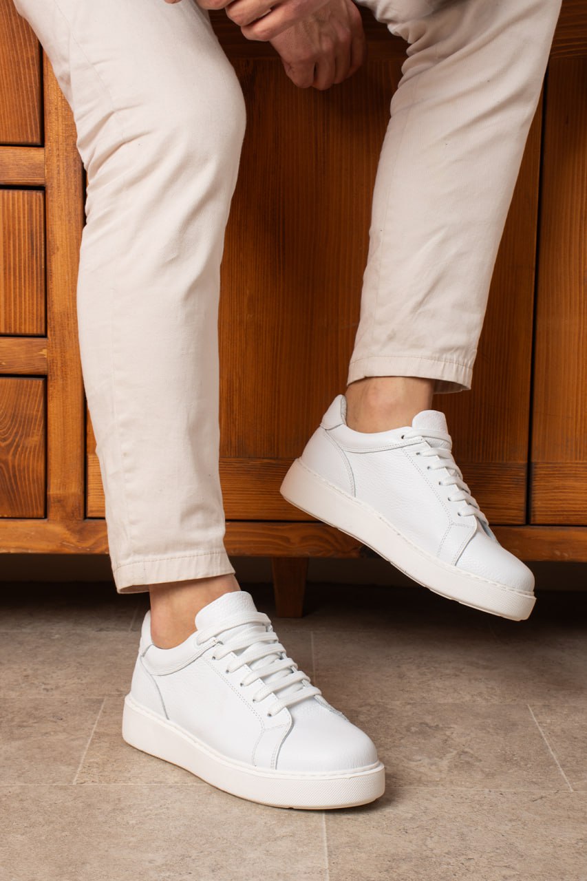 Spor Hakiki Deri Ayakkabı