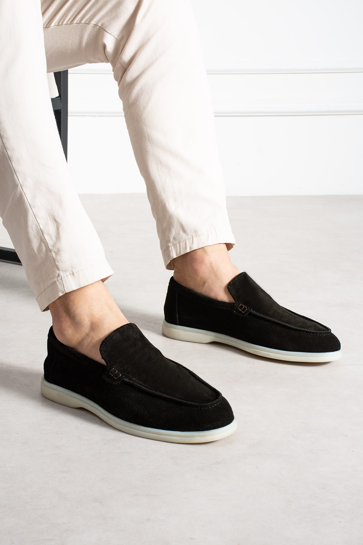 Summer Walk Süet Loafer Ayakkabı