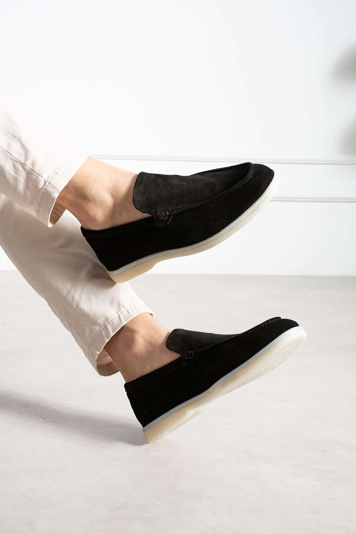 Summer Walk Süet Loafer Ayakkabı