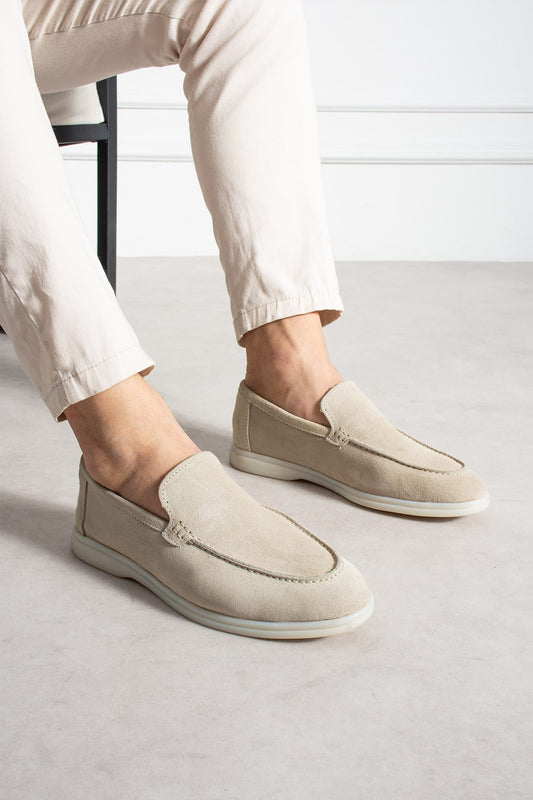 Summer Walk Süet Loafer Ayakkabı