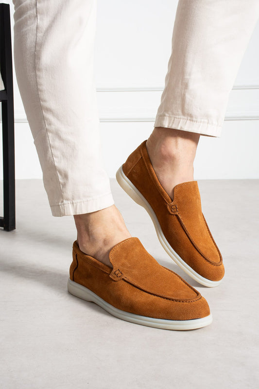 Summer Walk Süet Loafer Ayakkabı
