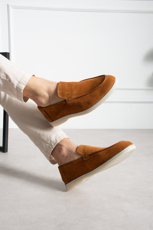 Summer Walk Süet Loafer Ayakkabı
