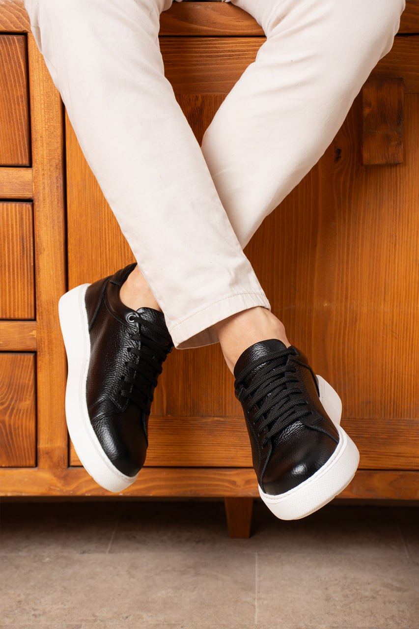 Spor Hakiki Deri Ayakkabı