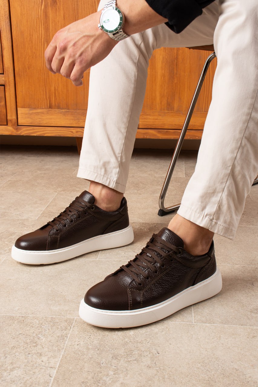 Spor Hakiki Deri Ayakkabı