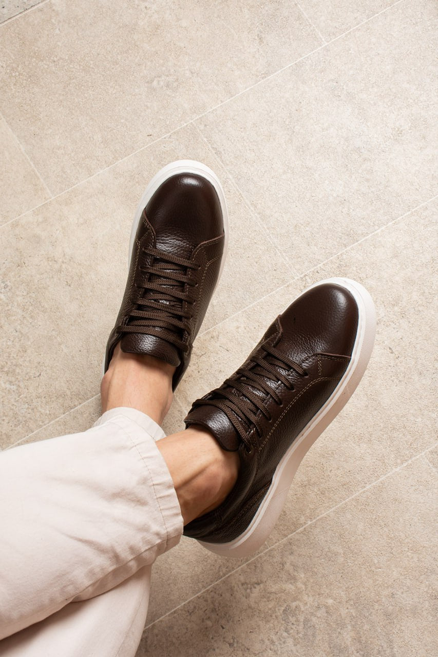 Spor Hakiki Deri Ayakkabı